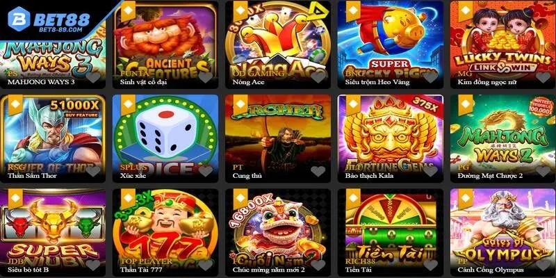 Mãn nhãn trước kho game nổ hũ đặc sắc